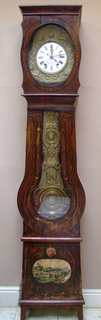 A1637 Antique French Comtoise Clock